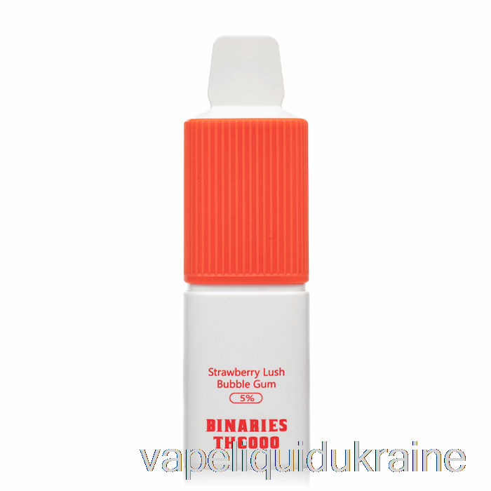 Vape Liquid Ukraine Horizon Binaries TH6000 Disposable Strawberry Lush Bubble Gum
